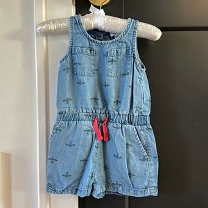 Splendid bumble bee denim jumper 2T